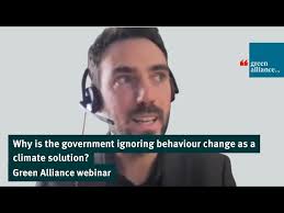 Why is the government ignoring behaviour change as a climate solution?