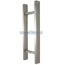 Harga body kunci mekar / body kunci geser sliding door stainless steel. Jual Handel Pintu Stainless Hollow Kotak Bentuk H Sq 802 Pull Handle Ud Gen 2000 Jakarta Indotrading