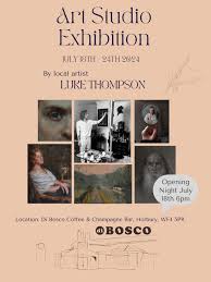 Opening night of the studio exhibition...