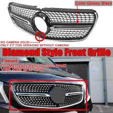 Grille De Calandre Style Diamant Pour Mercedes Benz Classe V W447 V250 V260 2015 2018 Achat Vente Capot Grille Auto Grille De Calandre Avant Cdiscount