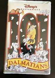 Disney Masterpiece 101 Dalmatians Vhs 1999 Vgc Vintage Dalmatian Masterpiece Disney