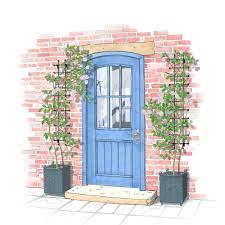 Shop trellises built for extended use and made from the finest quality redwood, cedar and metals. Harrod Narrow Decorative Wall Trellis Panels Harrod Horticultural