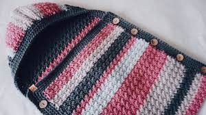 Crochet Sleeping Bag Baby Cocoon Cj Design By Danii S Ways Youtube