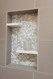 Get extra storage without compromising space. Decorative Tile Inserts Ideas On Foter Modern Master Bathroom Contemporary Bathrooms Bathroom Niche