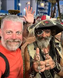 Pirate Sighting in Isla Verde Beach, Puerto Rico