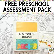 Subscribe to the free printable newsletter. Free Preschool Assessment