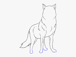 For more great dogs drawing tutorials, see the 50 easy and fun dogs drawing ideas post. How To Draw Wolf Drawing Hd Png Download Kindpng