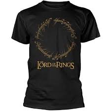 The fellowship of the ring Lord Of The Rings Ring T Shirt M T Shirt Alzashop Com