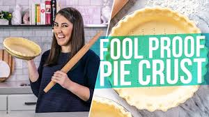 Lightly grease and flour bottom and sides of 9metal or 10glass pie pan. Fool Proof Pie Crust Youtube