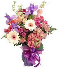 Hints Of Iris Flower Arrangement In Shelbyville Ky Pathelen Flower Gift Shop Iris Flowers Spring Flower Arrangements Flower Arrangements