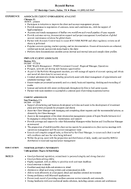 Trust old lycoming overview we are looking for a wealth management associate to fill an o. Client Associate Resume Samples Velvet Jobs