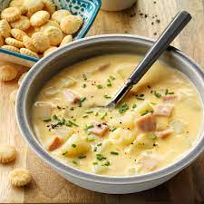 Ham Cheese Chowder Recipe Ham Soup Easy Soup Recipes Recipes