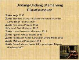 Undang undang buruh cuti umum. Akta Pekerja 1955 Antara 9 Hak Sembang Kedai Kopi Meru Facebook