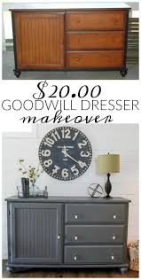 Take Two 20 00 Goodwill Dresser Makeover Bedroom Furniture Makeover Shabby Chic Dresser Furniture Makeover Diy