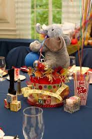 Pin By Angela Gikas Intzempatzakis On Baby Shower Themes And Baptism Themes Carnival Birthday Theme Circus Theme Centerpieces Circus Birthday Party