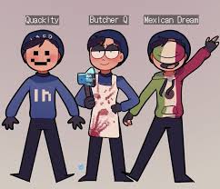 À²¥ À²¥ On Twitter My Dream Team Minecraft Fan Art Dream Team Ghost quackity i haved no idea so i made this. minecraft fan art