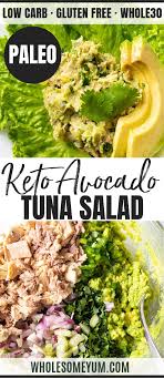 Easy Healthy Avocado Tuna Salad Recipe A Healthy Easy Avocado Tuna Salad Recipe See How To Make Avoc Avocado Tuna Salad Avocado Recipes Good Healthy Recipes