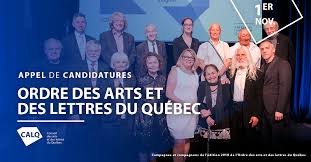 Its supplementary status to the ordre national du mérite was confirmed by president charles de gaulle in 1963. Appel A Candidatures Pour L Ordre Des Arts Et Des Lettres Du Quebec Conseil Des Arts Et Des Lettres Du Quebec