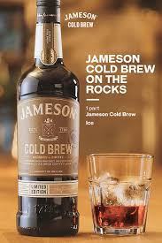 Jameson Cold Brew On The Rocks Recipe In 2020 Cold Brew Brewing Coffee Flavor