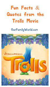 Who sang in the trolls movie. Looking For The Coolest Trolls Movie 2016 Quotes Trivia We Have You Covered Check Out Everything You Want To Kno Trolls Movie Quotes Fun Facts Trolls Movie