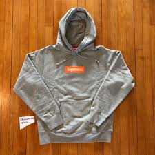 Shop our selection of supreme today! Buy Supreme Grey Orange Box Logo Hoodie Up To 76 Off