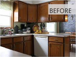 What to do with oak cabinets designed kitchen remodel kitchen. 15 Diy Kitchen Cabinet Makeovers Before After Photos Of Kitchen Cabinets
