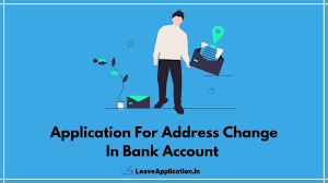 Notice of change of jurisdiction. Application For Address Change In Bank 8 Sample