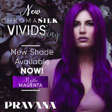 Violet Rose Melt Behindthechair Com Magenta Hair Chromasilk Vivids Geek Hair