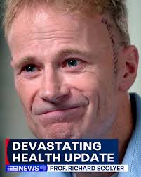 Leading melanoma pathologist and Former Australian of the Year Professor  Richard Scolyer has revealed his brain cancer is back and he could have  just three months to live. #9News Watch the #9ACA