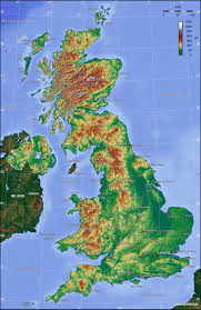 Im südwesten grenzt england mit der grafschaft cornwall an den atlantik. Landkarte England Topographische Karte Weltkarte Com Karten Und Stadtplane Der Welt