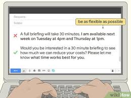 Easy Ways To Request A Meeting Via Email 12 Steps With Pictures
