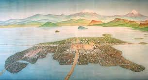 The Aztec Capital City Called Tenochtitlan Was Located A Marsh In The Middle Of A Lake Surrounded By Mountains A Pla Aztec Capital Ancient Aztecs Aztec Empire