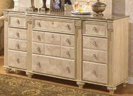 Ashley Furniture Signature Design Saveaha Dresser 9 Drawers Traditional Faux Marble Top Light B Signature Design By Ashley Faux Marble Ashley Furniture