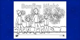 Beautiful fireworks featured in these coloring pages give your children an opportunity to explore their creativity and enjoy at the same time. Bonfire Night Colouring Sheets Fireworks Primary Art