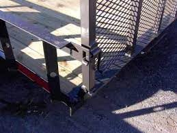 Utility Trailer Gate Latch Utility Trailer Homemade Trailer Work Trailer