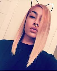 Black And Blonde Blunt Cut Bob Pin On Hairstyles Colors Ideas