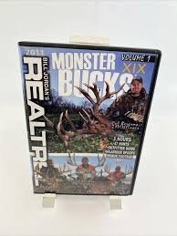 Monster Bucks XIX Vol 1 & 2 DVD Video Bill Jordan Realtree Deer Hunting  Movie | eBay