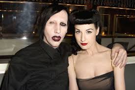 Burlesque dancer dita von teese, the wife of rock singer marilyn manson, has filed for divorce after just a year of marriage, court papers have shown. Dita Von Teese And Marilyn Manson Dating Gossip News Photos