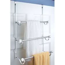 20 Small Space Living Hacks Towel Rack Towel Rack Bathroom Over Door Towel Rack