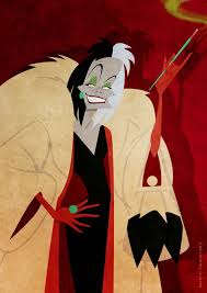 Rara Sensacion Cruella De Vil Malvados De Disney Villanos De Disney Carteles De Peliculas De Disney