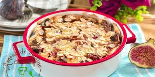 Clafoutis De Figues Aux Amandes Amour De Cuisine Recette Figues Cuisine Amande