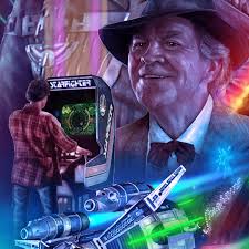 For every Earthling whose ever dreamed of adventures beyond the stars,  comes the astonishing story of one who made it. “Greetings, Starfighter” by Casey  Callender @herocomplexgallery @caseycallenderart  https://hcgart.com/products/greetings-starfighter ...