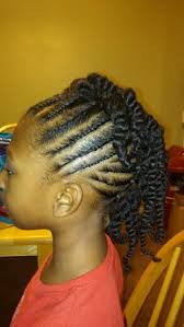 Natural mohawk hairstyle for black women. Little Black Girl Natural Hair Mohawk Protective Style Hair Styles Black Natural Hairstyles Womens Hairstyles