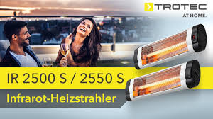 Infrarot Heizstrahler Ir 2500 S 2550 S Youtube