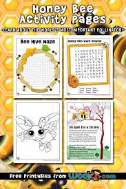 Their loss during your observations, refer to the drawing for identification of the different parts. Honey Bee Activity Pages Woo Jr Kids Activities