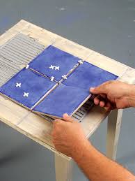 Learn how to design a beautiful table top with ceramic tiles. Tiling A Tabletop Better Homes Gardens