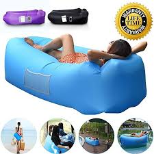 anglink outdoor inflatable lounger couch thick durable comfortable air sofa blow up lounge sofa with inflatable lounger outdoor inflatables inflatable couch