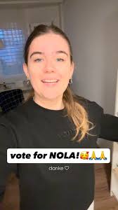 LINK IN BIO to vote❤️❤️❤️, danke vielmol an alli wo für Nola stimme!🥹🥹 es  würd mir riiiesig viel bedüte, dörfe de support act vo @lestouristes inde  Kupple am 05.12 zsii!