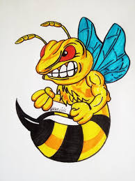 Ilustrasi lebah madu, lebah madu barat berkerumun siklus hidup lebah madu penyerbuk, lebah, lebah madu, serangga png. My Art Work Grumpy Bees Lebah Pemarah Eng Ind Steemit