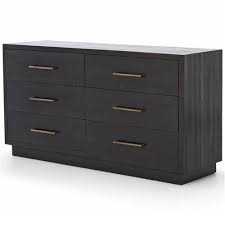 Small bowl measurements are 5 inches diameter x 1.5 inches deep. Dorwin Industrial Loft Espresso Brown Wood 6 Drawer Dresser Kathy Kuo Home